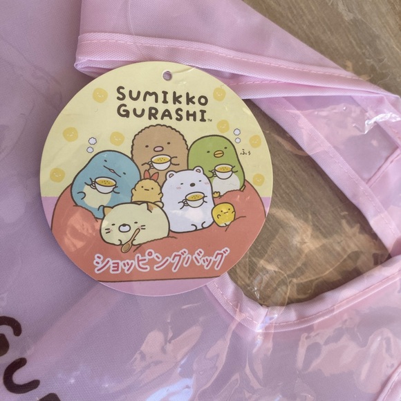 NEW San-X Pink sumikko gurashi bag - Picture 2 of 7